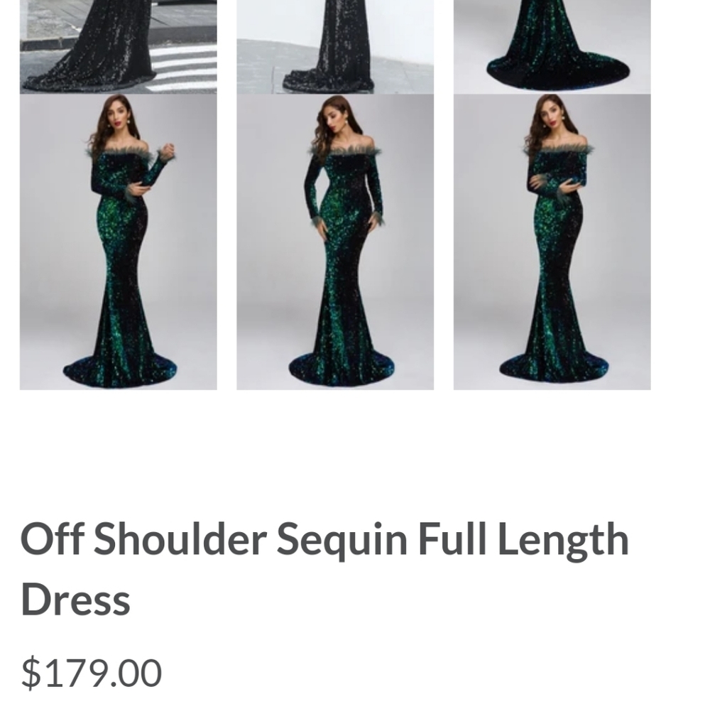 Vicky and Lucas Size Large 12/14 White Sequin Dres